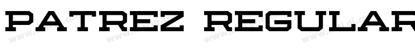 Patrez Regular字体转换 Patrez Regular字体转换